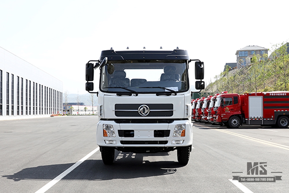 Шасси крана Dongfeng 4×2 с плоской головкой, полуторная кабина, 210 л.с., шасси с автокраном, специальное экспортное шасси