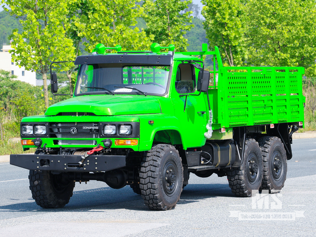 6X6 Dongfeng Turquoise EQ2082 Однорядные грузовики с кабиной 6WD Внедорожные грузовики