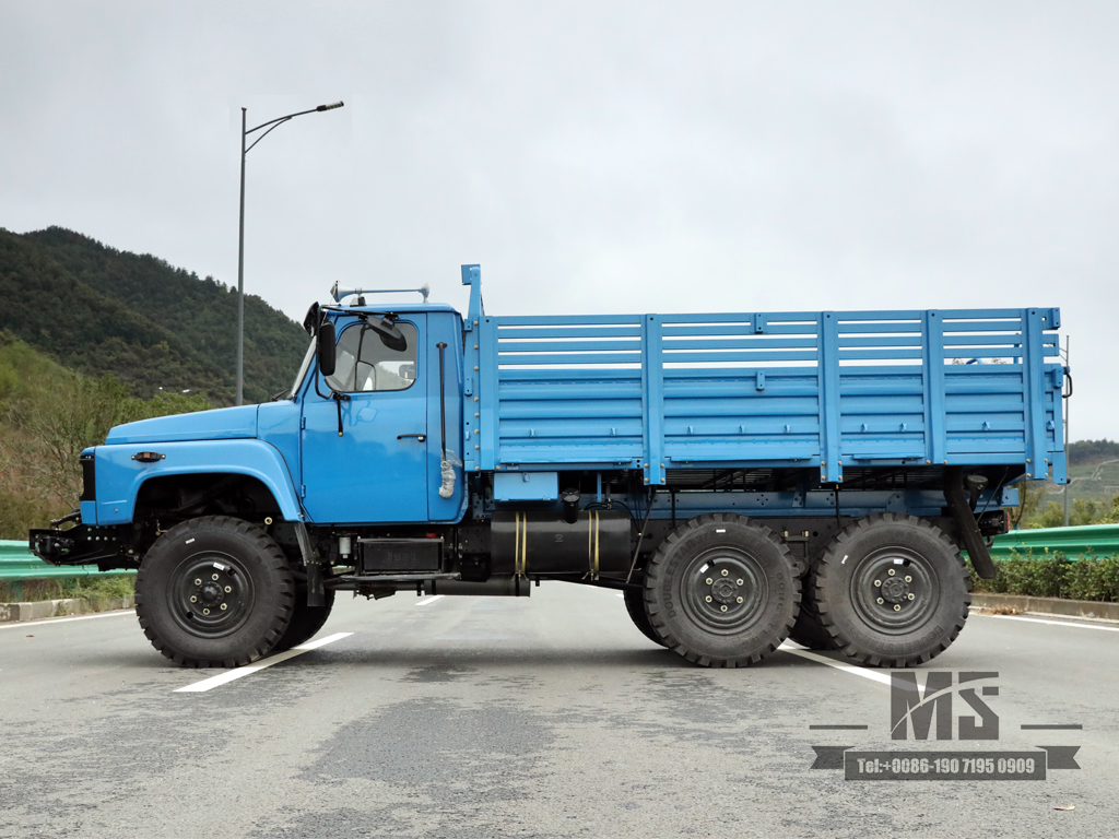 170 л.с. Dongfeng EQ2082_SIX-Wheel Drive Special Truck_double Glass Single Row 240 Transport Apar_6 × 6 Указанный 25Y Truck