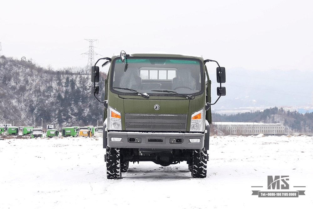 Шестиколесный грузовик Dongfeng EQ2082_Полноприводной грузовик EQ2082_6x6 Dongfeng EQ240 Внедорожный грузовик с плоской головкой на продажу_6WD Экспортный завод производителя специальных автомобилей