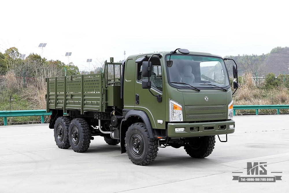 EQ240 Dongfeng 6WD Внедорожный грузовик_Полноприводной EQ2082 Производитель дизельных грузовых автомобилей Завод_Dongfeng 6x6 Гражданский внедорожный грузовик с плоской головкой на продажу_Специальный автомобиль на экспорт