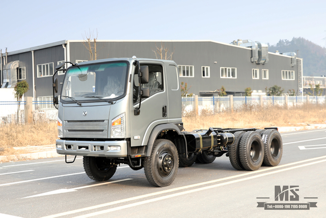 EQ2082 Шестиколесный привод Dongfeng Flathead Модификация шасси грузовика_ 6WD «Bobcat» Конфигурация шасси небольшого грузовика_6*6 Экспортное шасси специального автомобиля Производитель