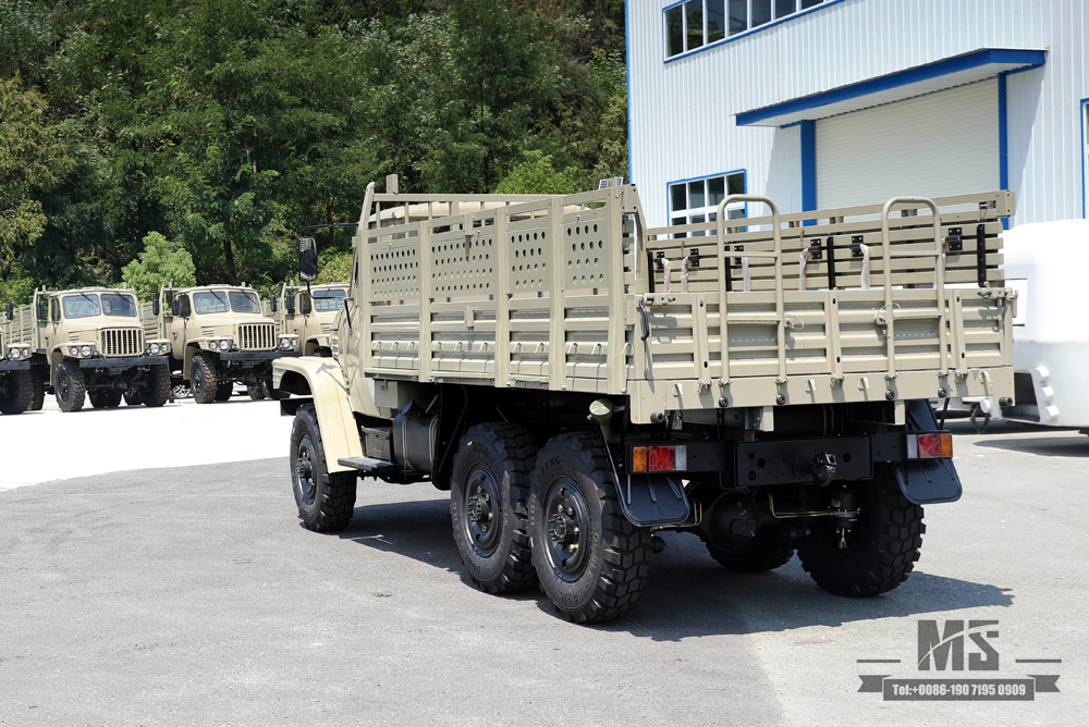 Camel Grey EQ2082 Truck_Dongfeng 170 л.с. Шестиколесный привод 240 Внедорожный грузовик_Транспортный автомобиль с заостренной головкой и двойным остеклением_6×6 25Y Экспортный специальный грузовик