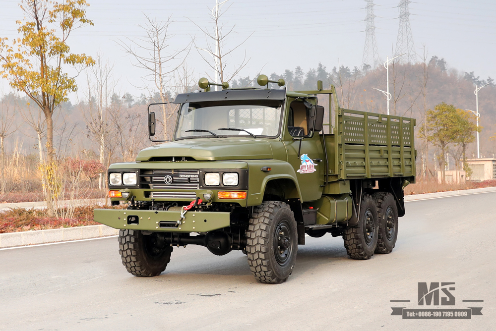 6×6 Dongfeng EQ2082 _170 л.с. EQ2082 Полноприводный внедорожник с двойным остеклением Специальный грузовик_240 Транспортный автомобиль_Экспортный специальный автомобиль