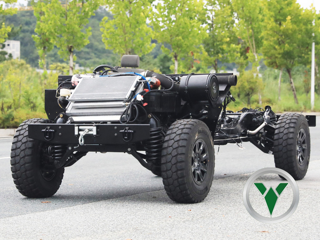 Пользовательский класс 3 бездорожья | 4WD независимые подвесные и двойные топливные бак системы