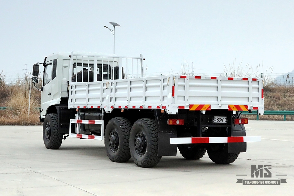 Шестиколесный грузовик Dongfeng мощностью 260 л.с._6*6 Грузовик с плоской головкой на продажу 6WD Transport Truck Factory_Dongfeng Export Special Vehicle