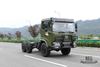 Продажа шестиколесного шасси Dongfeng мощностью 210 л.с._Шасси для грузовых автомобилей 6*6 Army Green с плоской головкой, версия производителя_Шасси для экспортных специальных автомобилей Dongfeng