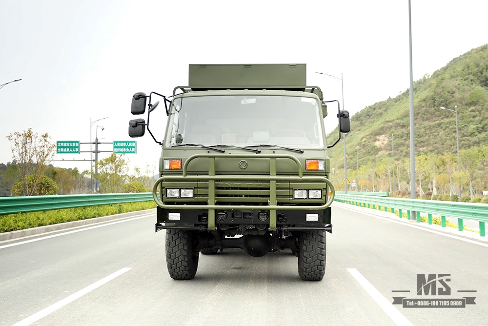 EQ2102 Dongfeng Six Wheel Drive Box Truck_ 6×6 Полуторный фургон 153 Грузовик для перевозки грузов_Dongfeng AWD Export Special Purpose Vehicle