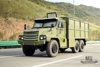 Dongfeng 6×6 Protective Box Truck_ Шестиколесный внедорожник с остроконечной головкой Внедорожный фургон Грузовик для перевозки грузов_Dongfeng AWD Export Special Purpose Vehicle