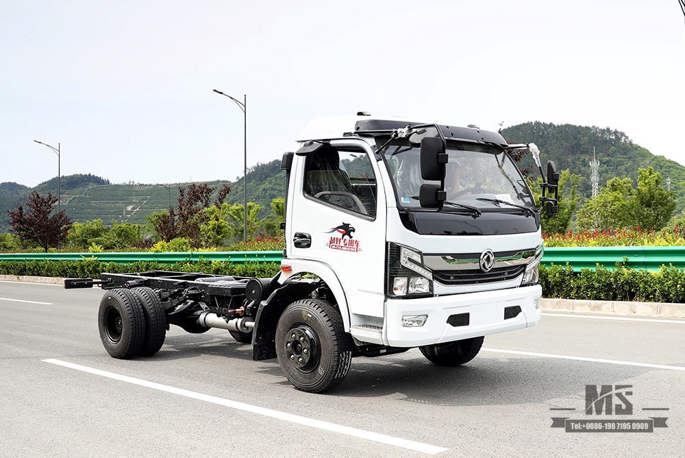 Шасси легкого грузовика Dongfeng 10T 4*2_Шасси малого дизельного грузовика мощностью 140 л.с. на продажу_Коммерческая модель Экспортное переоборудование шасси для микрогрузовиков