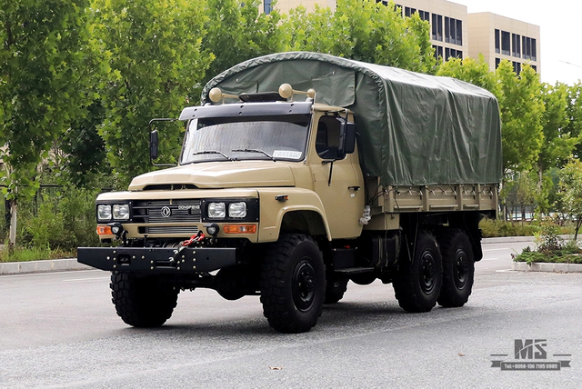 6×6 Dongfeng Camel Grey EQ2082 _170 л.с. EQ2082 Полноприводный внедорожный специальный грузовик_240 Транспортный автомобиль_Экспортный специальный автомобиль