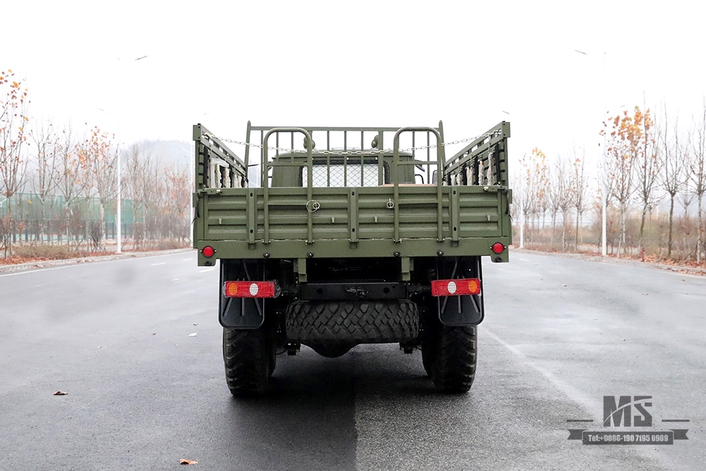 Dongfeng Army Green Six Wheel Drive EQ2100 _6×6 190 л.с. Classic Pointed Head 3.5T Трехосный внедорожный грузовик на продажу_Dongfeng 245 Troop Carrier Export Special Vehicle 