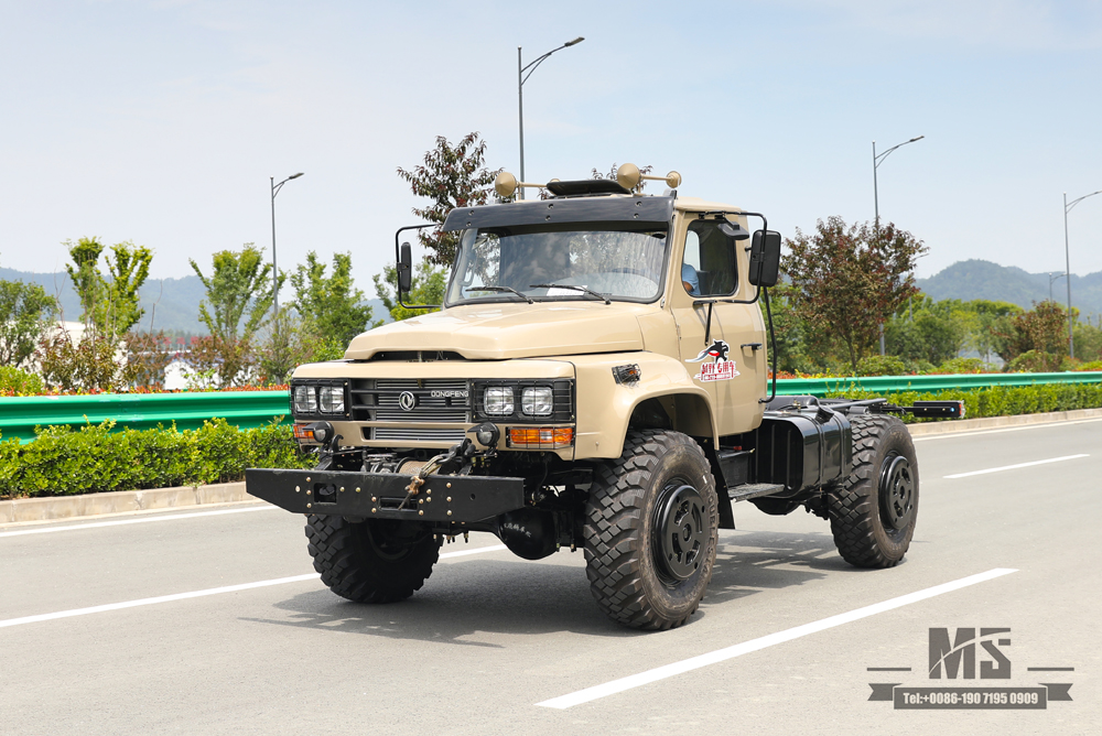 Шасси внедорожного грузовика с наклонной головкой 4×4_Полноприводный Dongfeng, шасси с длинной кабиной 240 л.с. и 190 л.с._Экспортное шасси специального транспортного средства, изготовленное по индивидуальному заказу