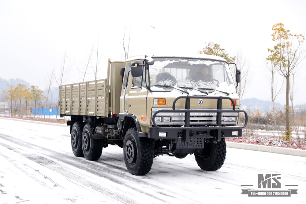 6×6 EQ2102 Dongfeng Off Road Truck_ Шестиколесный полуторный грузовик с кабиной 153_Dongfeng AWD Экспортный автомобиль специального назначения