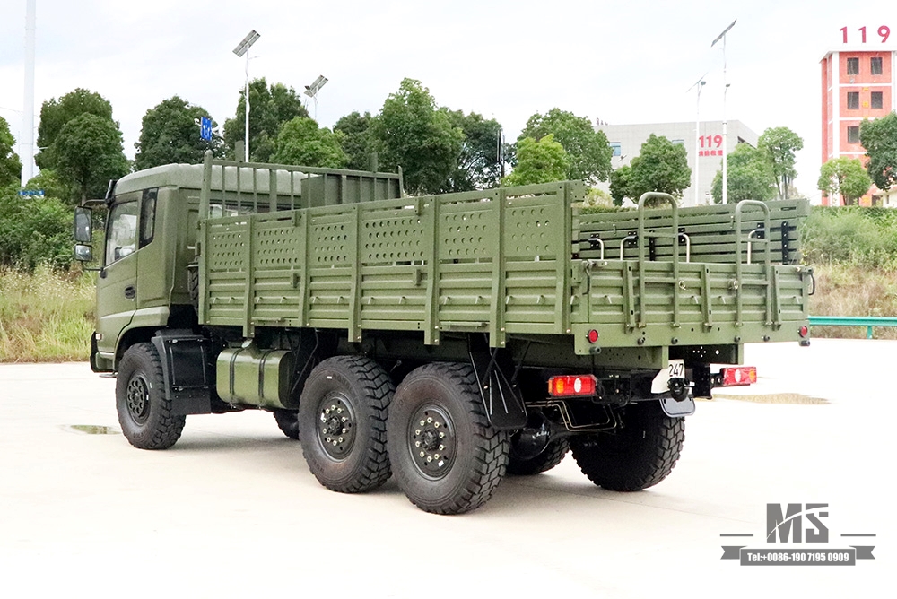 6×6 Dongfeng EQ2102 Внедорожный грузовик_Шестиколесный грузовой автомобиль с плоской головкой 6WD 246 Военный транспорт Внедорожный грузовик_Экспортный специальный автомобиль