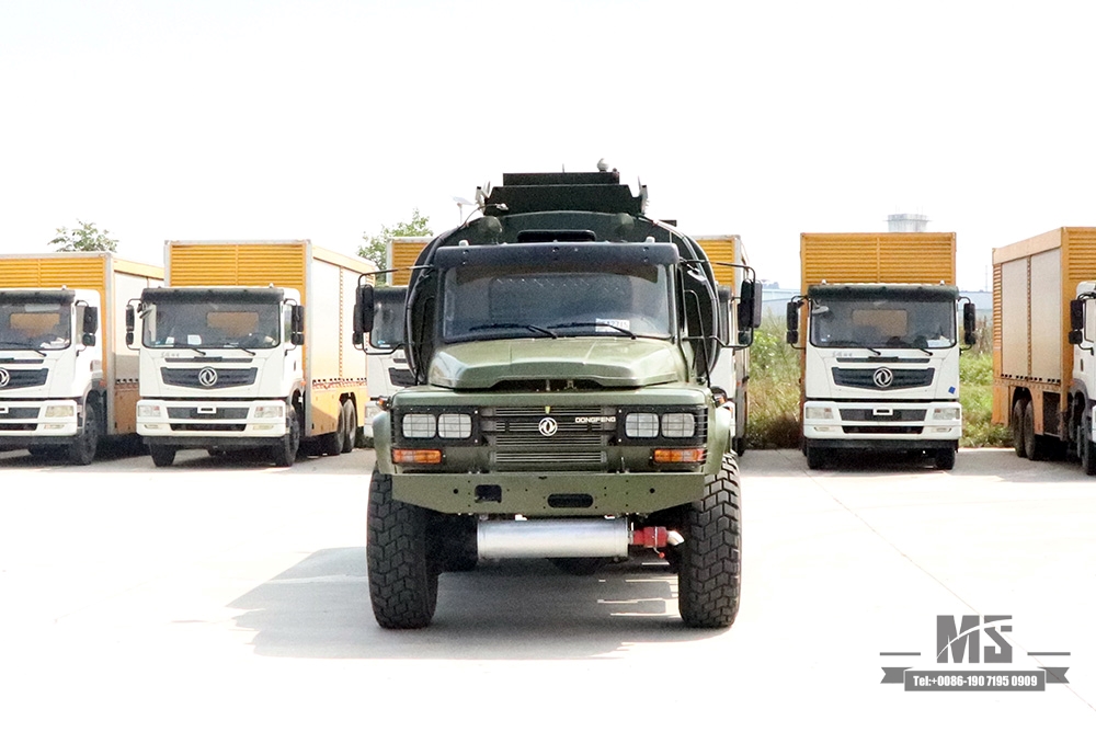 Шестиколесный автоцистерна Dongfeng EQ2100 мощностью 190 л.с._6 * 6-цистерна Feul с остроконечной головкой на продажу_ Экспортный специальный грузовик-цистерна с шестью приводами