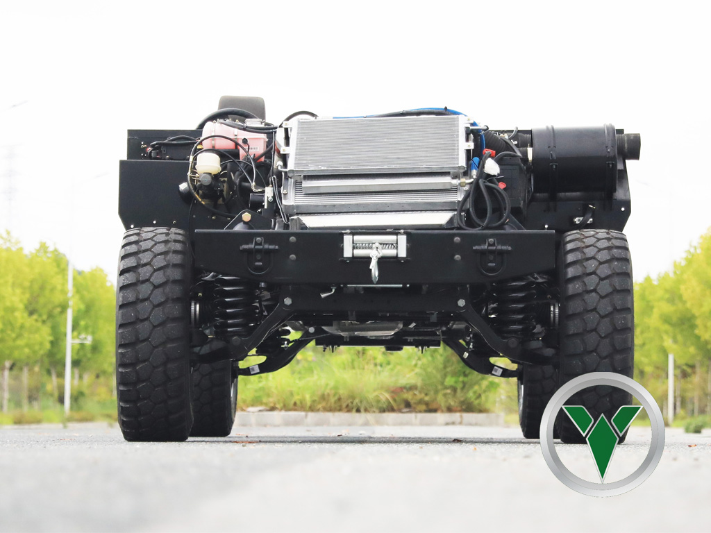 Пользовательский класс 3 бездорожья | 4WD независимые подвесные и двойные топливные бак системы