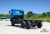 Шестиколесное шасси Dongfeng мощностью 340 л.с._Шасси грузового автомобиля Dongfeng 6*6 с плоской головкой и баком водяного охлаждения тормозов _Экспортное специальное шасси