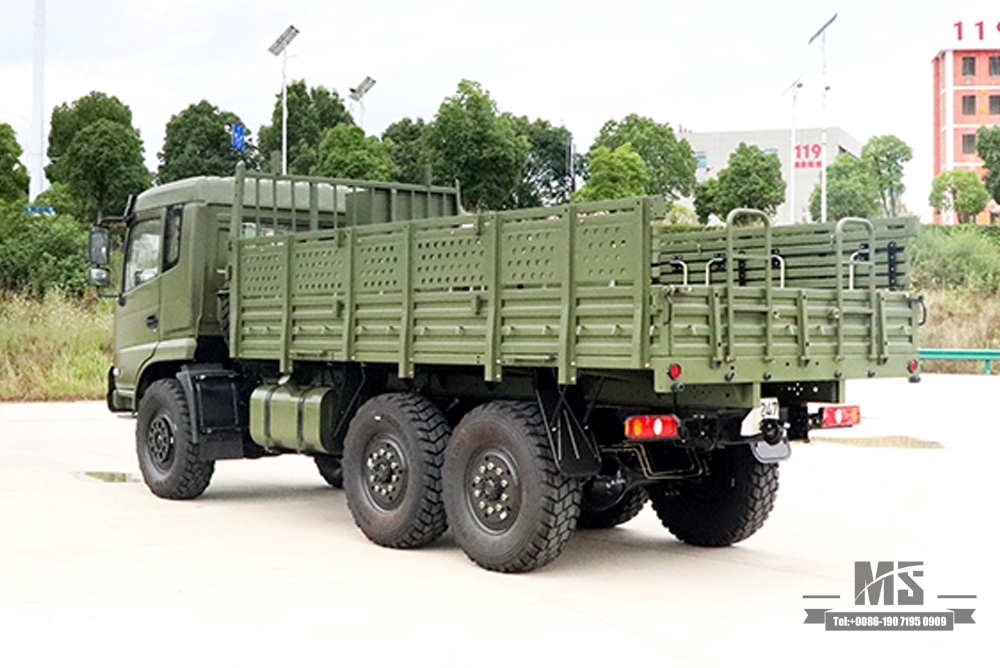 Шестиколесный внедорожный грузовик Dongfeng мощностью 190 л.с. _ 6×6 Dongfeng Flat Head Полуторный грузовой автомобиль AWD 6*6 Экспортный специальный автомобиль