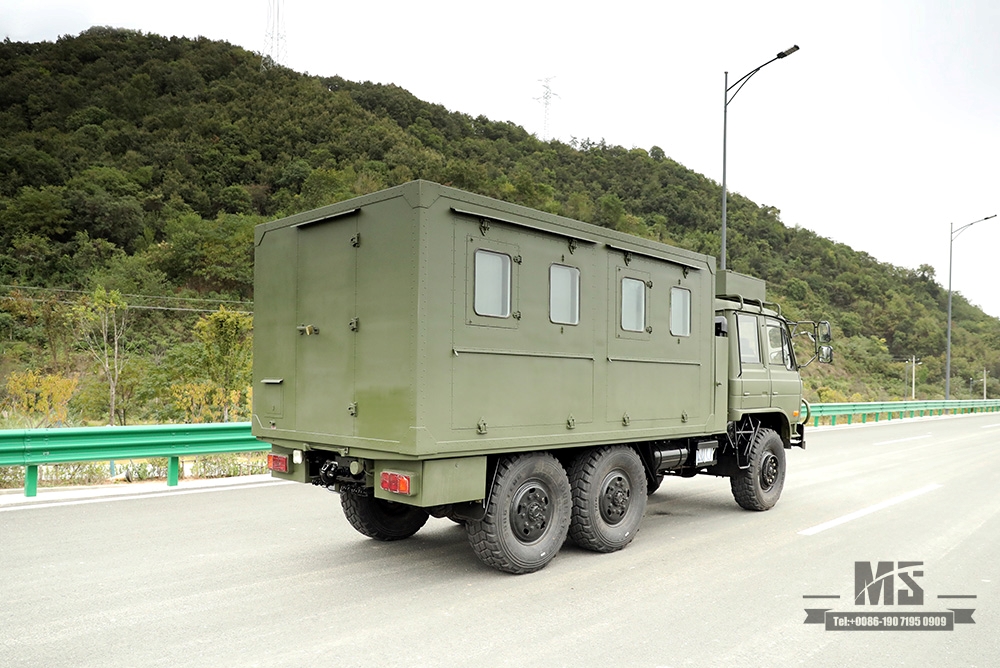EQ2102 Dongfeng Six Wheel Drive Box Truck_ 6×6 Полуторный фургон 153 Грузовик для перевозки грузов_Dongfeng AWD Export Special Purpose Vehicle