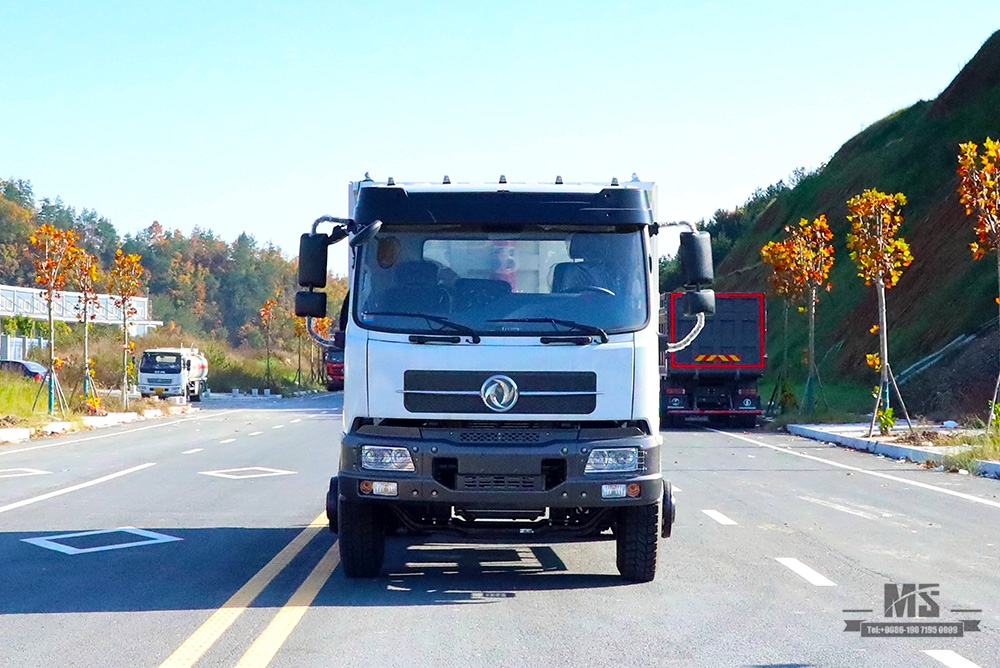 Самосвал Dongfeng 4×2 мощностью 210 л.с. на продажу_4*2 Самосвал с плоской головкой рядного типа Производитель_Экспорт специального автомобиля