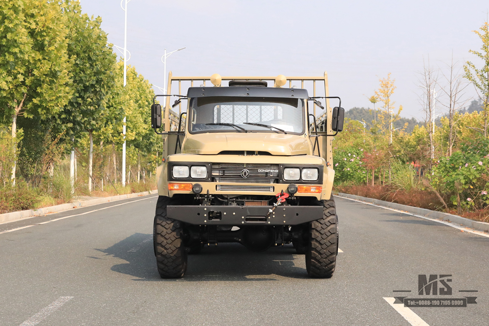 Dongfeng 6×6 EQ2100 Truck_6*6 с остроконечной головкой, 190 л.с., шестиколесный внедорожный грузовик_Export Special Vehicle