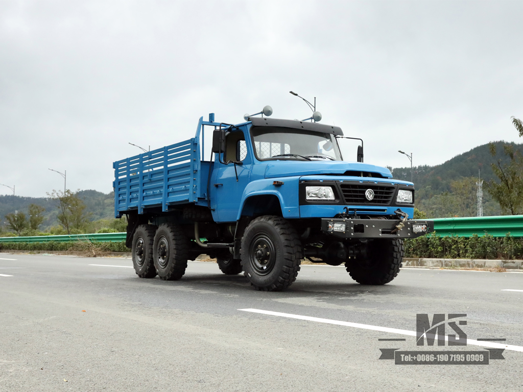 170 л.с. Dongfeng EQ2082_SIX-Wheel Drive Special Truck_double Glass Single Row 240 Transport Apar_6 × 6 Указанный 25Y Truck