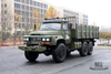 Dongfeng Army Green Six Wheel Drive EQ2100 _6×6 190 л.с. Classic Pointed Head 3.5T Трехосный внедорожный грузовик на продажу_Dongfeng 245 Troop Carrier Export Special Vehicle 