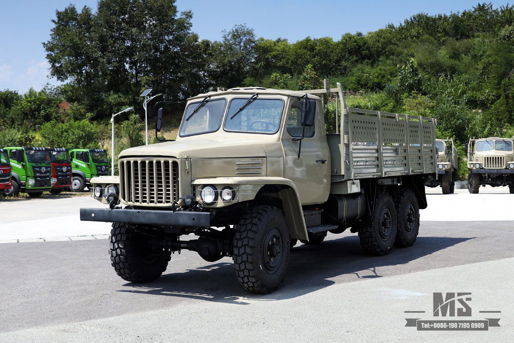 Camel Grey EQ2082 Truck_Dongfeng 170 л.с. Шестиколесный привод 240 Внедорожный грузовик_Транспортный автомобиль с заостренной головкой и двойным остеклением_6×6 25Y Экспортный специальный грузовик