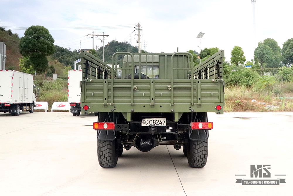 6×6 Dongfeng EQ2102 Внедорожный грузовик_Шестиколесный грузовой автомобиль с плоской головкой 6WD 246 Военный транспорт Внедорожный грузовик_Экспортный специальный автомобиль