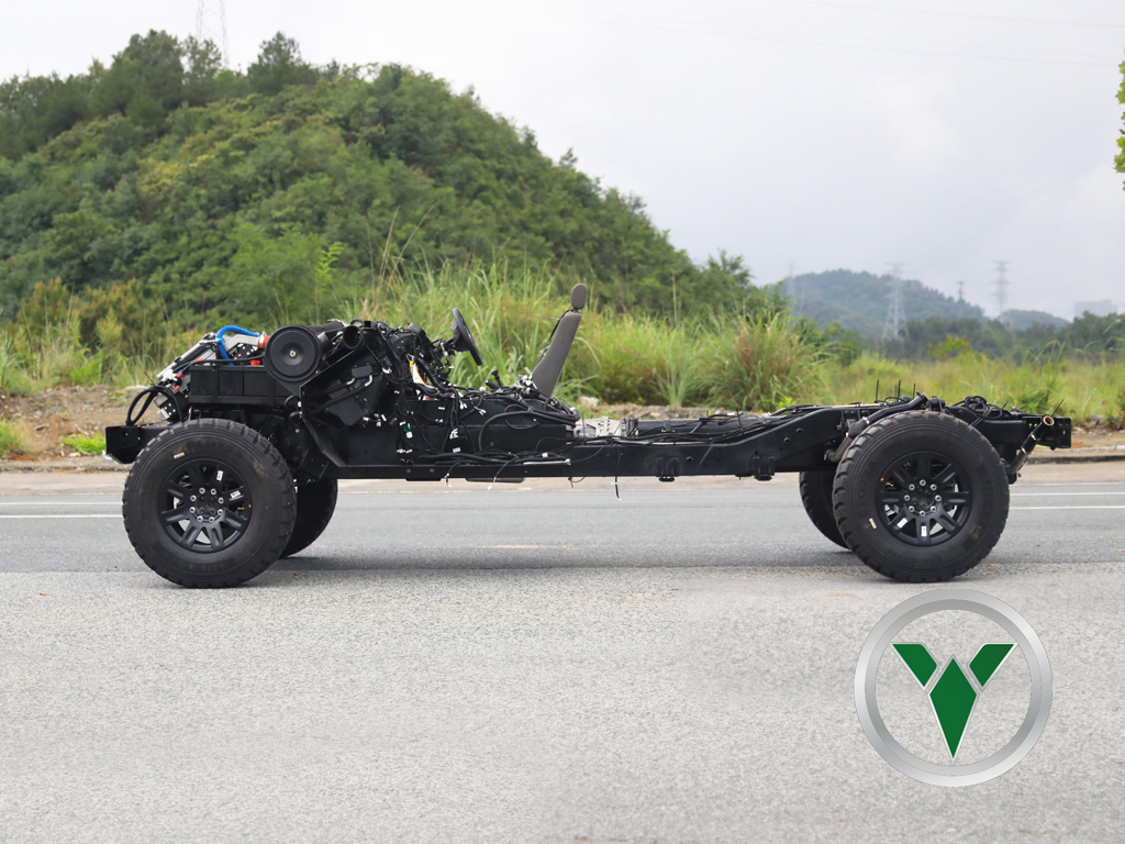 Пользовательский класс 3 бездорожья | 4WD независимые подвесные и двойные топливные бак системы