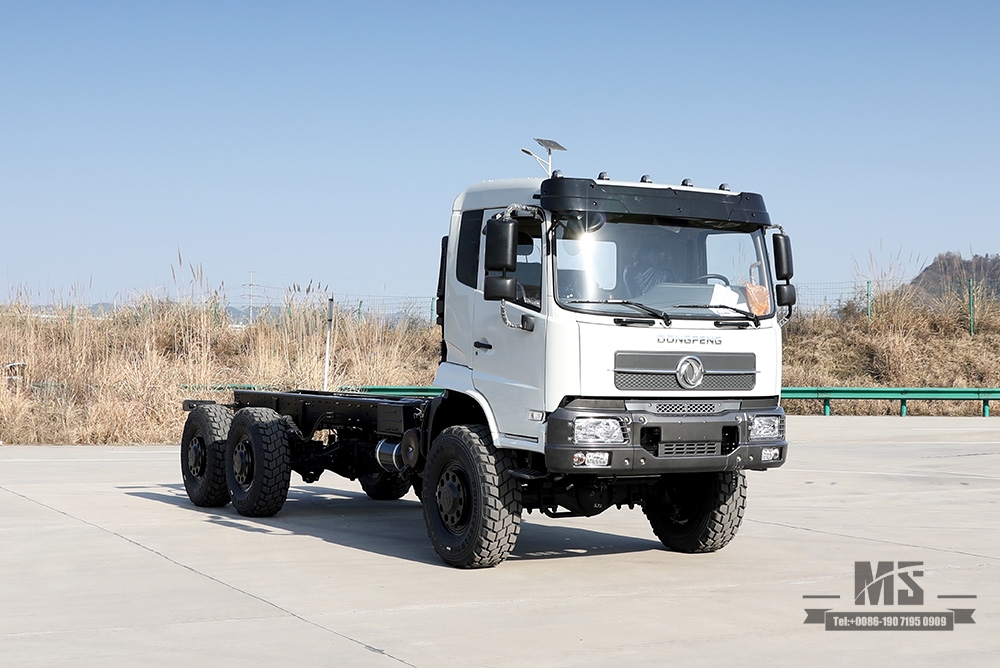 Шестиколесное шасси Dongfeng_6*6 YC6A260 Шасси грузового автомобиля с плоской головкой на продажу_Шасси специального транспортного средства для экспорта Dongfeng