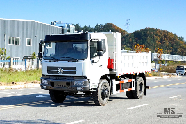 Самосвал Dongfeng 4×2 мощностью 210 л.с. на продажу_4*2 Самосвал с плоской головкой рядного типа Производитель_Экспорт специального автомобиля