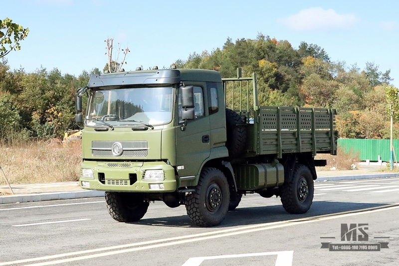 Dongfeng Four Wheel Drive Cargo Truck_4*4 Внедорожный грузовик с новой кабиной_4WDГрузовик дальнего следования Экспортный автомобиль специального назначения