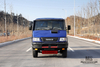 Синий полноприводный внедорожник IVECO_4*4, однорядный микролегкий грузовик с короткой головкой мощностью 113 л.с. и брезентовым столбом_Специальный автомобиль для экспорта