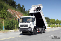 Самосвал Dongfeng 6*4 мощностью 280 л.с. Внедорожный самосвал_Dongfeng 6x4 Heavy Duty Flathead Row Half Mining Construction Truck_Export Special Vehicle