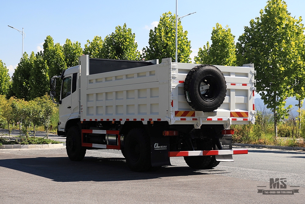 Самосвал Dongfeng 4×2_ Самосвал с плоской головкой и полушахтой_4*2 Экспортный специальный автомобиль