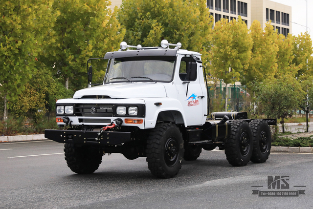 Dongfeng, 170 л.с., 6WD шасси_Dongfeng EQ2082, шестиколесное шасси внедорожного грузовика, транспортное средство_6×6, остроконечный грузовик 25Y, экспортное специальное шасси