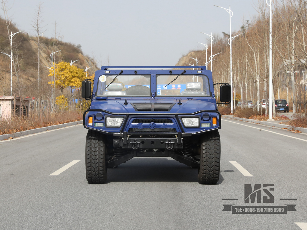 Dongfeng Mengshi EQ2050 Мягкий вершина Fastback Mengshi Patrol автомобиль | Mengshi Review | Китайский гражданский джип.