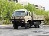 Donggfeng EQ2102N Безусловский грузовик-210 л.с. Двойной пустынный грузовой автомобиль | Экспортная модель | Кондиционер с брезентом
