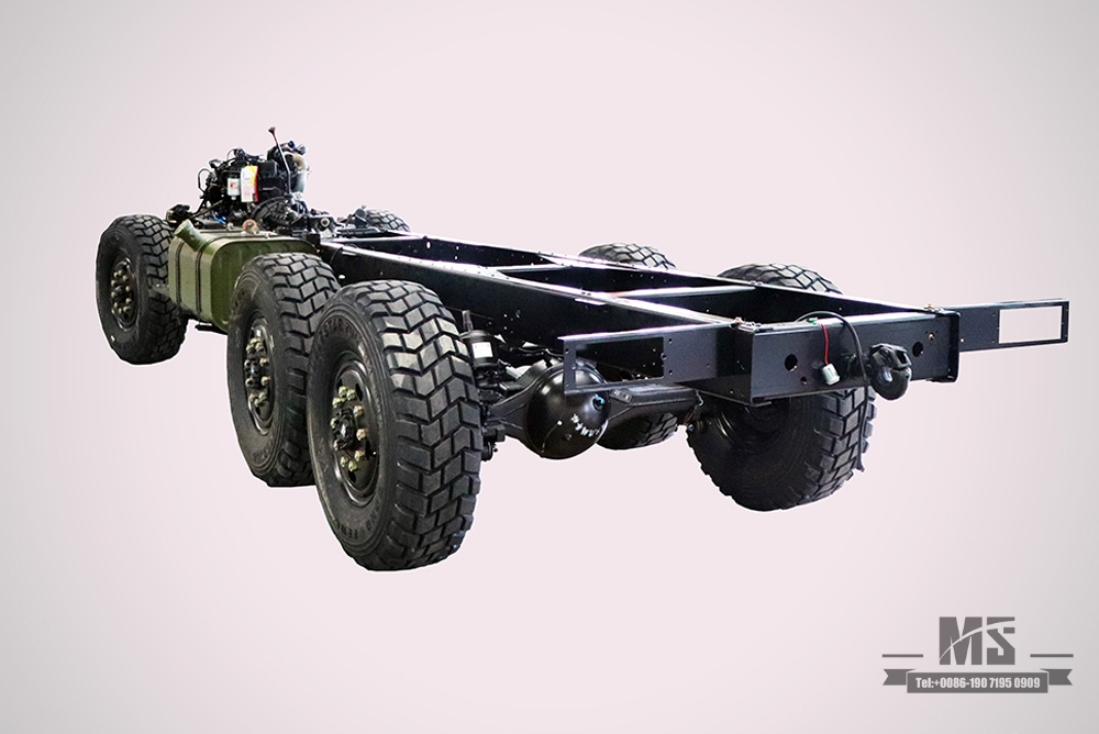 Шестиколесный привод Dongfeng EQ2100 Шасси_6×6, 190 л.с. Шасси внедорожного грузовика_Полноприводной экспортный специальный тип Ⅲ Шасси