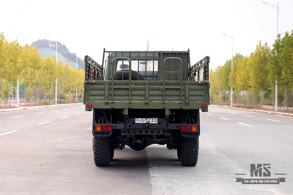 Шестиколесный грузовик Dongfeng EQ2102 мощностью 190 л.с._6×6 EQ246 153 Армейский зеленый грузовик с двухрядной кабиной _Dongfeng Truck Export Special Purpose Vehicle