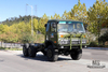 Шестиколесное шасси Dongfeng EQ2102 мощностью 190 л.с._6×6 Army Green 153 Шасси для бездорожья с полуторарядной кабиной_Шасси для грузовых автомобилей Dongfeng Экспортное специальное шасси для грузовых автомобилей