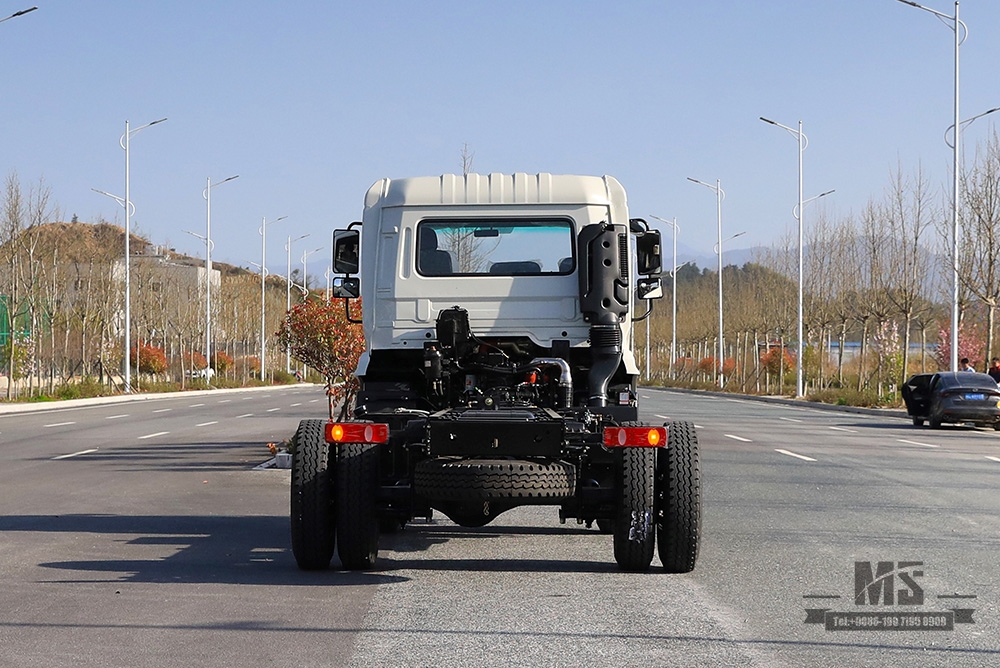 Полноприводной рефрижератор Dongfeng мощностью 170 л.с._4WD Шасси рефрижератора с плоской головкой Экспортное специальное шасси для автомобилей_4*4 Модификация шасси грузового автомобиля Производитель