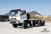 Шестиколесное шасси Dongfeng_6*6 YC6A260 Шасси грузового автомобиля с плоской головкой на продажу_Шасси специального транспортного средства для экспорта Dongfeng