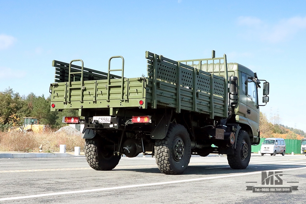 Dongfeng Four Wheel Drive Cargo Truck_4*4 Внедорожный грузовик с новой кабиной_4WDГрузовик дальнего следования Экспортный автомобиль специального назначения