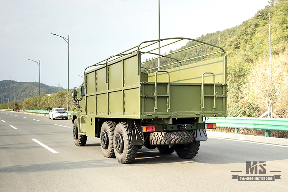 Шестиколесный грузовик с защитным кузовом Dongfeng_ Внедорожный грузовой автомобиль с остроконечной головкой 6×6_Грузовик для перевозки грузовых автомобилей_Dongfeng AWD Экспортный автомобиль специального назначения