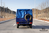 Синий полноприводный внедорожник IVECO_4*4, однорядный микролегкий грузовик с короткой головкой мощностью 113 л.с. и брезентовым столбом_Специальный автомобиль для экспорта