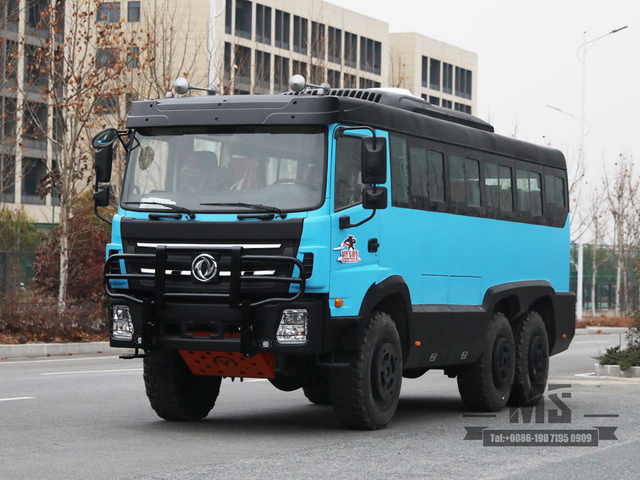 Dongfeng AWD 25 -го местного автобуса Dongfeng | 6x6 Mountainbus внедорожный автобус в горнодобывании, сделанный в китайском автобусе.