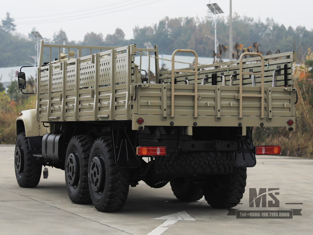 6*6 Dongfeng EQ2100 Truck_6*6 Остроконечный грузовик Шестиколесный внедорожный грузовик_Экспортный специальный автомобиль